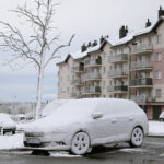 03.04.2023. Kielce. Śnieg w stolicy województwa / Fot. Wiktor Taszłow - Radio Kielce