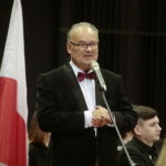 15.04.2023. Kielce. Koncert „Z Klasyką przez Polskę” w Zespole Państwowych Szkół Muzycznych w Kielcach. Na zdjęciu: Artur Jaroń - dyrektor Zespołu Państwowych Szkół Muzycznych im. Ludomira Różyckiego w Kielcach/ Fot. Wiktor Taszłow - Radio Kielce