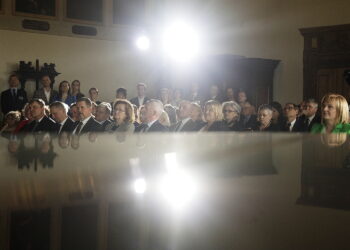 19.04.2023 Kielce. Pałac Biskupów Krakowskich. Obchody 100 - lecia Archiwum Państwowego w Kielcach / Fot. Jarosław Kubalski - Radio Kielce