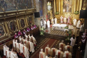 22.04.2023 Kielce. Katedra. Msza z okazji 25 lat sakry biskupa Mariana Florczyka / Fot. Jarosław Kubalski - Radio Kielce