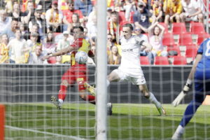 23.04.2023. Kielce. Mecz Korona Kielce - Zagłębie Lubin. / Fot. Jarosław Kubalski - Radio Kielce