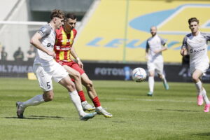 23.04.2023. Kielce. Mecz Korona Kielce - Zagłębie Lubin. / Fot. Jarosław Kubalski - Radio Kielce