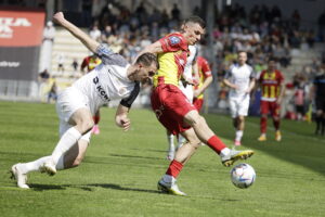 23.04.2023. Kielce. Mecz Korona Kielce - Zagłębie Lubin. / Fot. Jarosław Kubalski - Radio Kielce