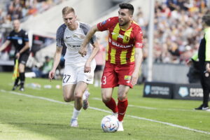 23.04.2023. Kielce. Mecz Korona Kielce - Zagłębie Lubin. / Fot. Jarosław Kubalski - Radio Kielce