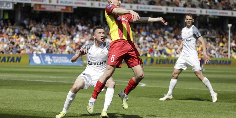 23.04.2023. Kielce. Mecz Korona Kielce - Zagłębie Lubin. / Fot. Jarosław Kubalski - Radio Kielce