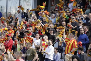 23.04.2023. Kielce. Mecz Korona Kielce - Zagłębie Lubin. / Fot. Jarosław Kubalski - Radio Kielce