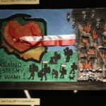 Apel o pokój w Ukrainie popłynął z dziecięcych rysunków