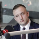 24.04.2023 Radio Kielce. Studio Polityczne. Rafał Foryś - Konfederacja / Fot. Jarosław Kubalski - Radio Kielce