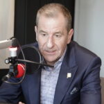 24.04.2023 Radio Kielce. Studio Polityczne. Piotr Dasios - Polska 2050 / Fot. Jarosław Kubalski - Radio Kielce