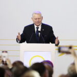 27.04.2023. Radom. Otwarcie lotniska Warszawa-Radom. Na zdjęciu: Marek Suski – poseł PiS / Fot. Wiktor Taszłow – Radio Kielce