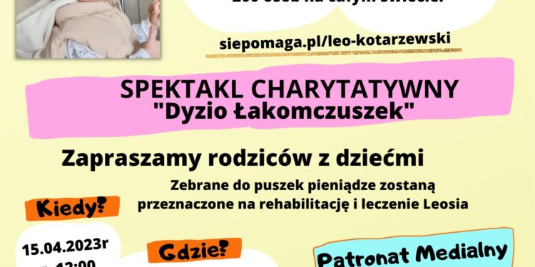 Spektakl Charytatywny „Dyzio Łakomczuszek” - Radio Kielce