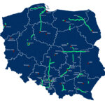 Projekt Krajowego Programu Kolejowego do 2030 roku (z perspektywą do roku 2032) - mapa / źródło: Ministerstwo Infrastruktury