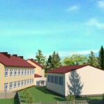 Wizualizacja sali gimnastycznej w Belnie / źródło: UG Bieliny