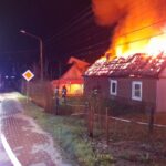 18.04.2023. Majków. Pożar / Fot. PSP Skarżysko