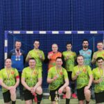 Księża z diecezji kieleckiej zostali wicemistrzami Polski w halowej piłce nożnej / Fot. Diecezja Kielecka