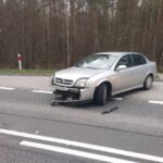 09.04.2023. Lubienia. Zderzenie dwóch aut / Fot. KPP Starachowice