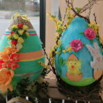 03.04.2023. Busko-Zdrój. Konkurs „Na kreatywne jajo wielkanocne". / Fot. Marta Gajda-Kruk - Radio Kielce