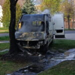 Pojazd zapalił się w trakcie jazdy