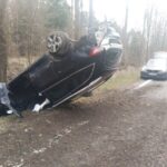 09.04.2023. Lubienia. Zderzenie dwóch aut / Fot. KPP Starachowice