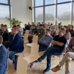 14.04.2023. Umianowice. Konferencja w Ośrodku Edukacji Przyrodniczej w Umianowicach. / Fot. Daniel Czwartosz - Radio Kielce