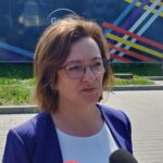 14.05.2023. Warszawa. Konwencja programowa Prawa i Sprawiedliwości. Na zdjęciu: Agata Wojtyszek - pełnomocnik ostrowieckich struktur PiS / Fot. Marcin Marszałek - Radio Kielce