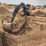 24.05.2023. Budowa obwodnicy Opatowa w ciągu dróg krajowych nr 9 i 74 / źródło: obwodnicaopatowa.pl