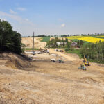 24.05.2023. Budowa obwodnicy Opatowa w ciągu dróg krajowych nr 9 i 74 / źródło: obwodnicaopatowa.pl
