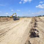 24.05.2023. Budowa obwodnicy Opatowa w ciągu dróg krajowych nr 9 i 74 / źródło: obwodnicaopatowa.pl