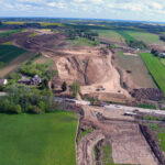 24.05.2023. Budowa obwodnicy Opatowa w ciągu dróg krajowych nr 9 i 74 / źródło: obwodnicaopatowa.pl