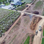 27.04.2023. Budowa obwodnicy Opatowa w ciągu dróg krajowych nr 9 i 74 / źródło: obwodnicaopatowa.pl