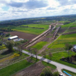 27.04.2023. Budowa obwodnicy Opatowa w ciągu dróg krajowych nr 9 i 74 / źródło: obwodnicaopatowa.pl