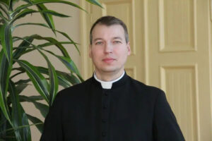 Na zdjęciu ks. Grzegorz Petrus / Fot. Wyższe Seminarium Duchowne w Kielcach