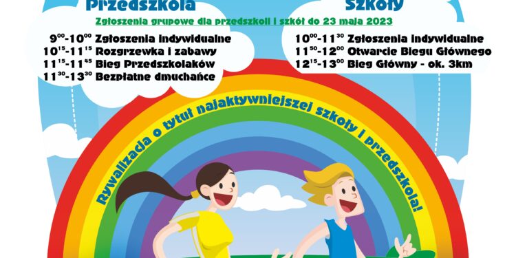 Bieg Wiosny 2023 z okazji Dnia Dziecka - Radio Kielce