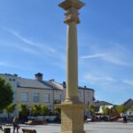 Bodzentyn. Figura św. Floriana. Fot. bodzentyn.pl