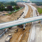 Budowa odcinka trasy S7 Moczydło – Miechów / źródło GDDKiA (s7moczydlo-miechow.pl)