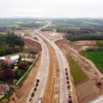 Budowa odcinka trasy S7 Moczydło – Miechów / źródło GDDKiA (s7moczydlo-miechow.pl)