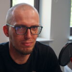 26.05.2023. Kielce. Sportowa Debata Radia Kielce. Na zdjęciu: Damian Wysocki - Radio eM Kielce / Fot. Kamil Król - Radio Kielce