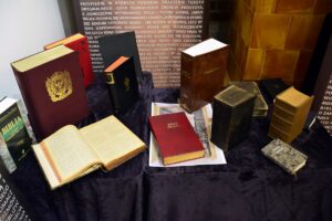 O historii Biblii w sandomierskim ratuszu