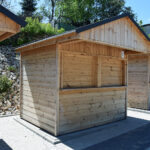 Bodzentyn. Zmodernizowany targ, tzw. „mała targowica” / źródło: bodzentyn.pl