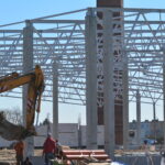 Włostów. Budowa inkubatora przemysłowego / Fot. Starostwo Powiatowe w Opatowie