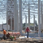 Włostów. Budowa inkubatora przemysłowego / Fot. Starostwo Powiatowe w Opatowie