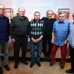 50 LAT JAK JEDEN DZIEŃ. Tak zaczęła się historia Korony. Na zdjęciu (od lewej): Damian Wysoski - Radio eM Kielce, Jan Majdzik, Paweł Wolicki, Jerzy Marzec, Andrzej Jung, Rafał Szymczyk - Radio Kielce / Fot. organizatorzy