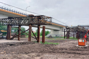 Sandomierz. Remont mostu na Wiśle w Sandomierzu w ciągu drogi krajowej nr 77 / Fot. GDDKiA