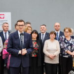 Mateusz Morawiecki odwiedził seniorów