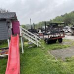 15.05.2023. Niebo. Straty po pożarze / Fot. Magdalena Galas-Klusek - Radio Kielce