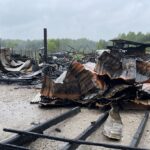 15.05.2023. Niebo. Straty po pożarze / Fot. Magdalena Galas-Klusek - Radio Kielce