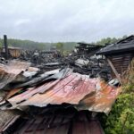 15.05.2023. Niebo. Straty po pożarze / Fot. Magdalena Galas-Klusek - Radio Kielce