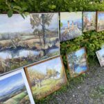 Wystawa na... płocie w Gosaniu