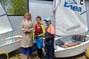 Klub żeglarski z Cedzyny ma nowe łodzie