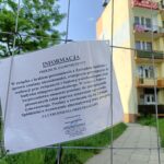 29.05.2023. Kielce. Warszawskie Wzgórze. Deweloper odgrodził przejście z ulicy Warszawskiej do ulicy Nałkowskiej / Fot. Ewelina Walczak - Radio Kielce